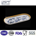 A069 High quality custom ceramic towel tray